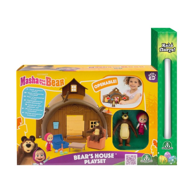 Giochi Preziosi Masha and the Bear: Bear's House - Playset (MHA22000)