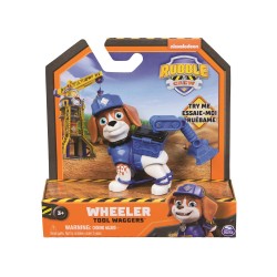 Spin Master Paw Patrol: Rubble & Crew - Wheeler Tool Waggers Action Pup (20148306)