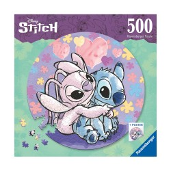 Ravensburger Puzzle Disney: Stitch & Angel (500pcs) (17581)