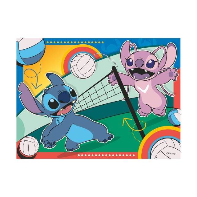 Ravensburger Puzzle Disney: Stitch - Vacay Mode 4 in a Box (12/16/20/24pcs) (12001069)