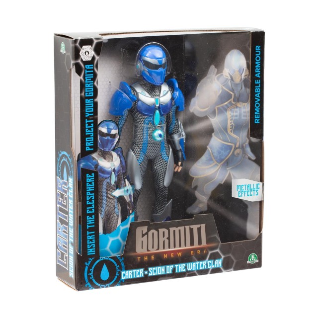 Giochi Preziosi Gormiti: The New Era - Carter Scion of the Water Clan Action Figure (GRV05100)