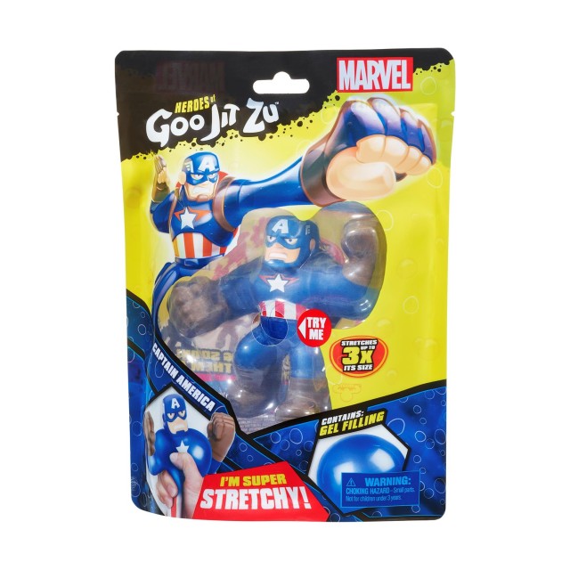 Giochi Preziosi Marvel: Heroes of Goo Jit Zu - Captain America Hero Pack (GJT04000)