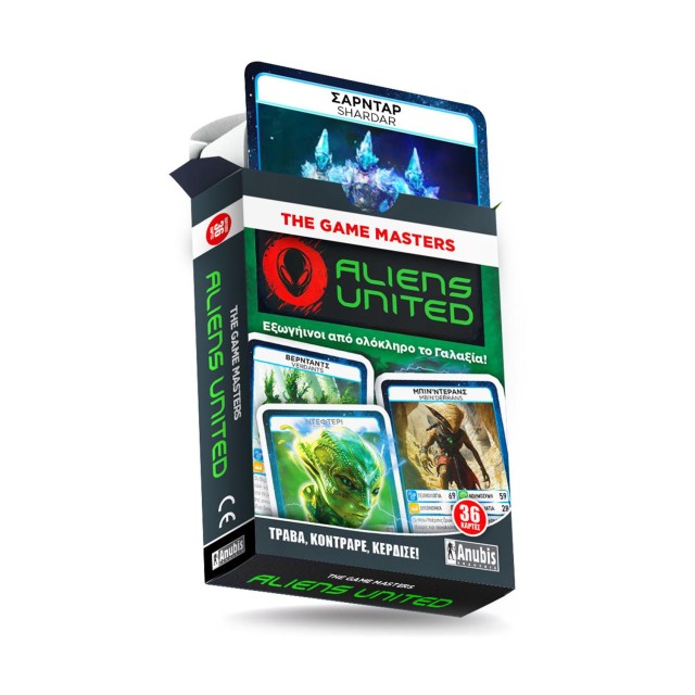 Anubis The Game Masters: Aliens United- Card Game