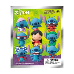 Monogram Disney: Stitch (Blind Bag/Random) 3D Foam Bag Clips Figures