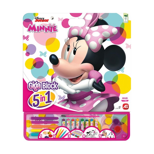 AS Disney: Giga Block Drawing Set 5 in 1 Minnie Mouse (1023-62749)