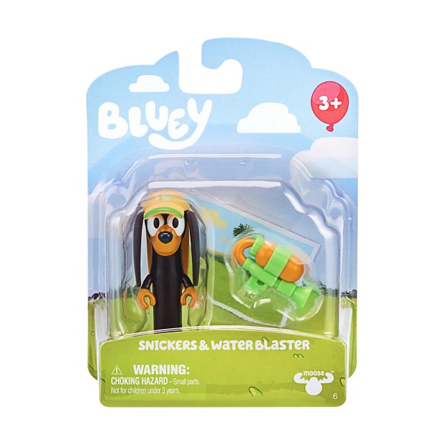 Giochi Preziosi Bluey - Snickers & Water Blaster (BLY64000)