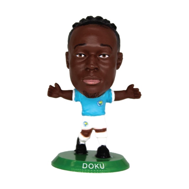 Creative Toys - Soccerstarz: Man City Jeremy Doku - Home Kit (Classic Kit) Figure (405883)