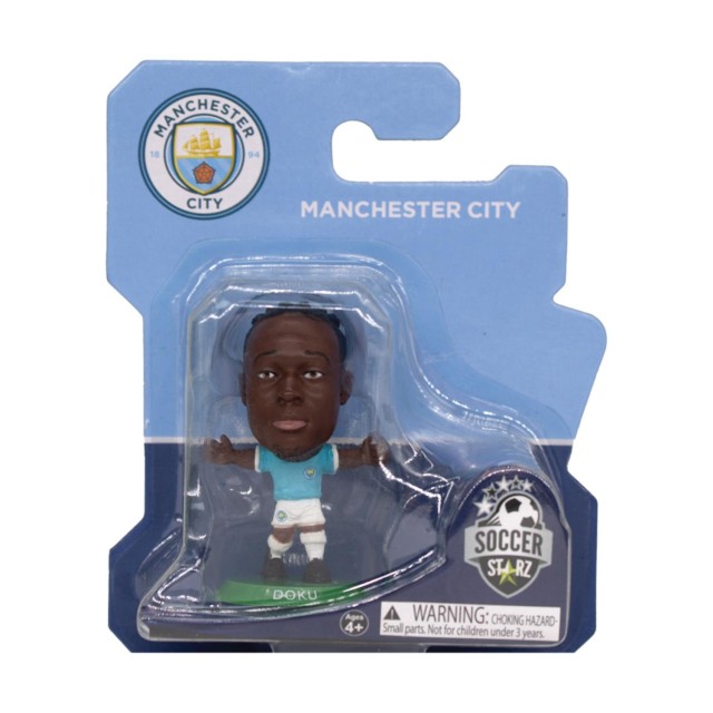 Creative Toys - Soccerstarz: Man City Jeremy Doku - Home Kit (Classic Kit) Figure (405883)