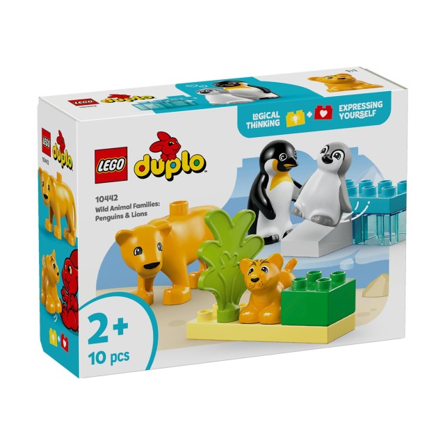 LEGO® DUPLO®: Wild Animal Families: Penguins & Lions (10442)