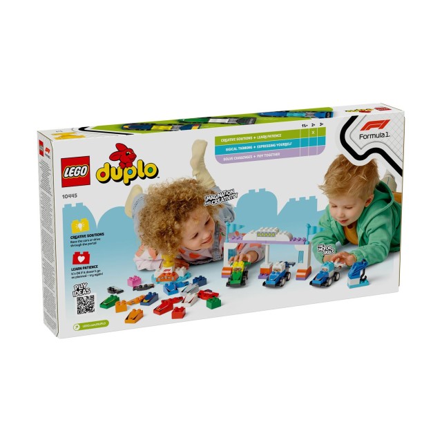 LEGO® DUPLO® Town: F1® Team Race Cars & Drivers (10445)