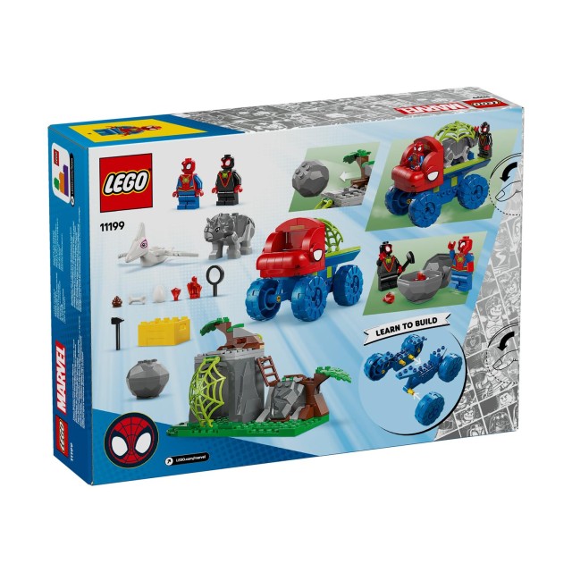 LEGO® Marvel: Spidey And His Amazing Friends Team Spidey Dino Crawler Rescue (11199)