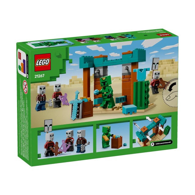 LEGO® Minecraft®: The Illager Desert Patrol (21267)