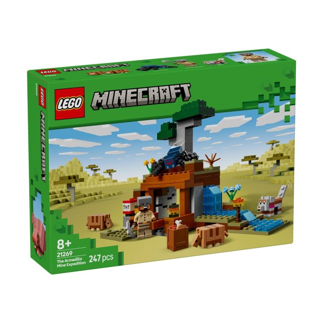 LEGO® Minecraft®: The Armadillo Mine Expedition (21269)