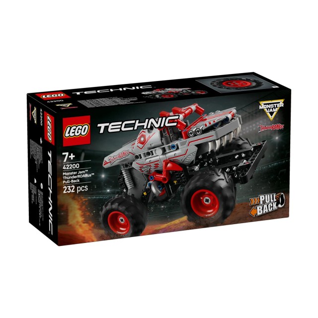 LEGO® Technic™: Monster Jam™ ThunderROARus™ Pull-Back (42200)