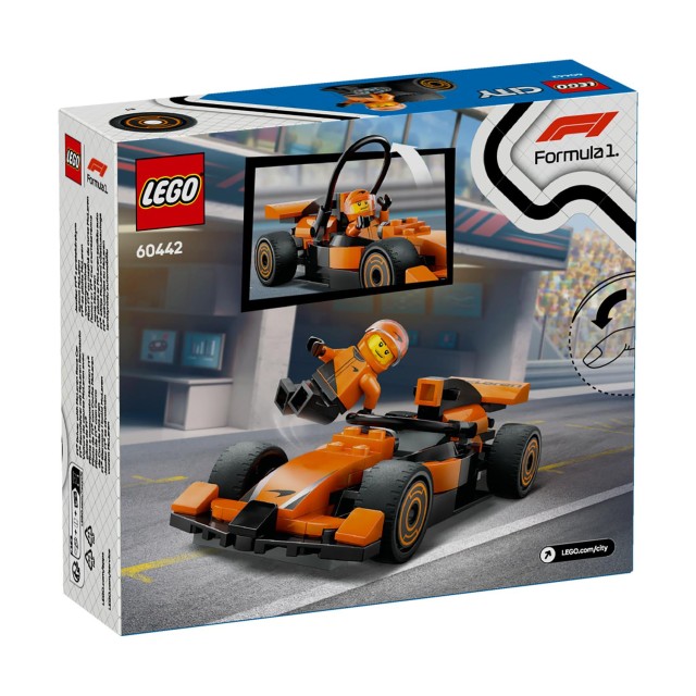 LEGO® City: F1® Driver with McLaren Race Car (60442)