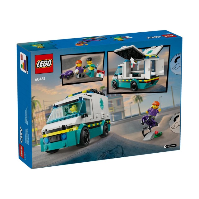 LEGO® City: Emergency Ambulance (60451)