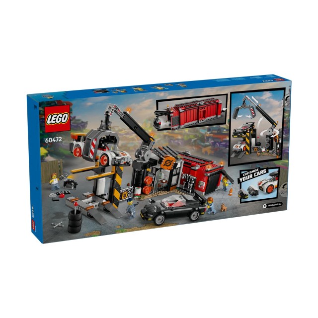 LEGO® City: Scrapyard with Cars (60472)