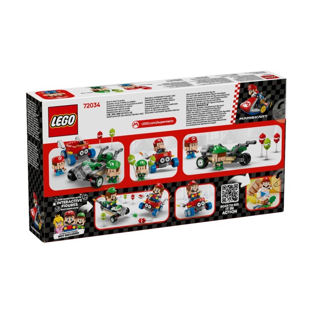 LEGO® Super Mario™: Mario Kart™ – Baby Mario vs. Baby Luigi (72034)