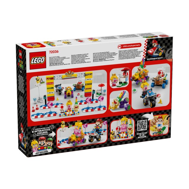 LEGO® Super Mario™: Mario Kart™ – Baby Peach & Grand Prix Set (72036)