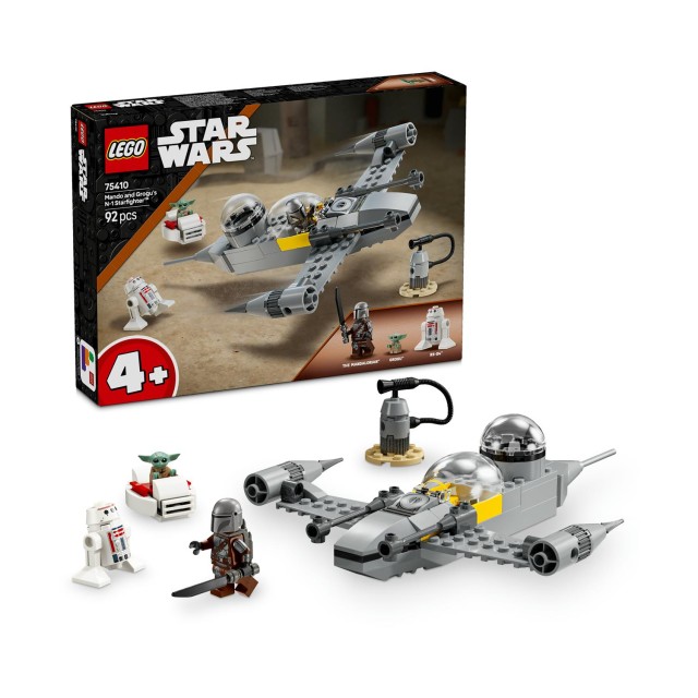 LEGO® Disney: Star Wars™ - Mando and Grogu’s N-1 Starfighter™ (75410)