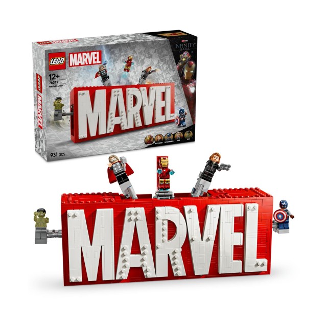 LEGO® Marvel: MARVEL Logo & Minifigures (76313)