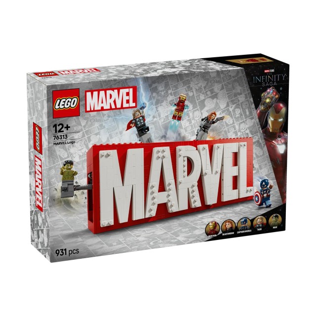 LEGO® Marvel: MARVEL Logo & Minifigures (76313)