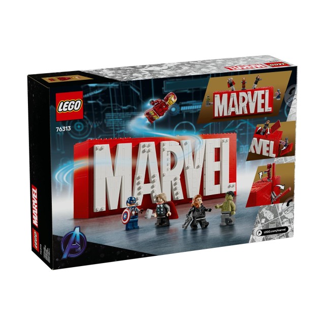 LEGO® Marvel: MARVEL Logo & Minifigures (76313)