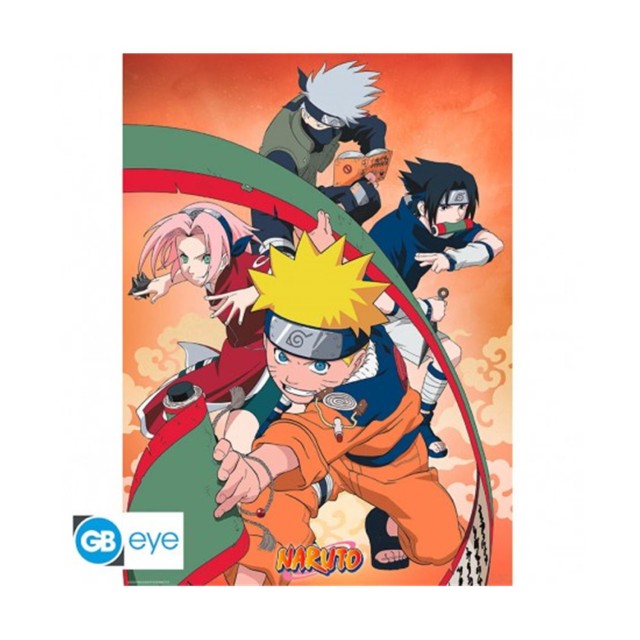 Abysse: Naruto - Team 7 Chibi Poster (52X38) (ABYDCO775)