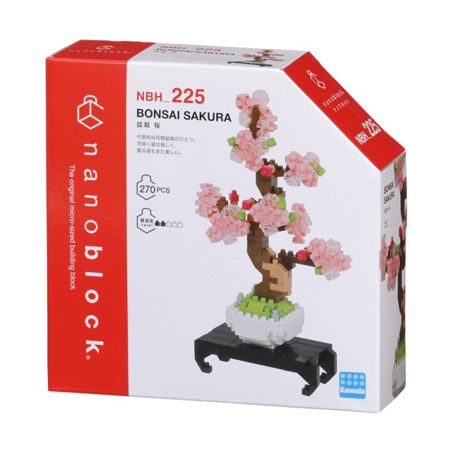 Bandai Nanoblock: Object -  Bonsai Building Block Figure (NBC224)