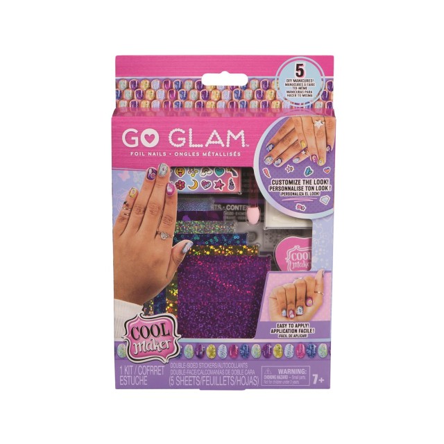 Spin Master Cool Maker: Go Glam - Foil Nails Set (6071780)