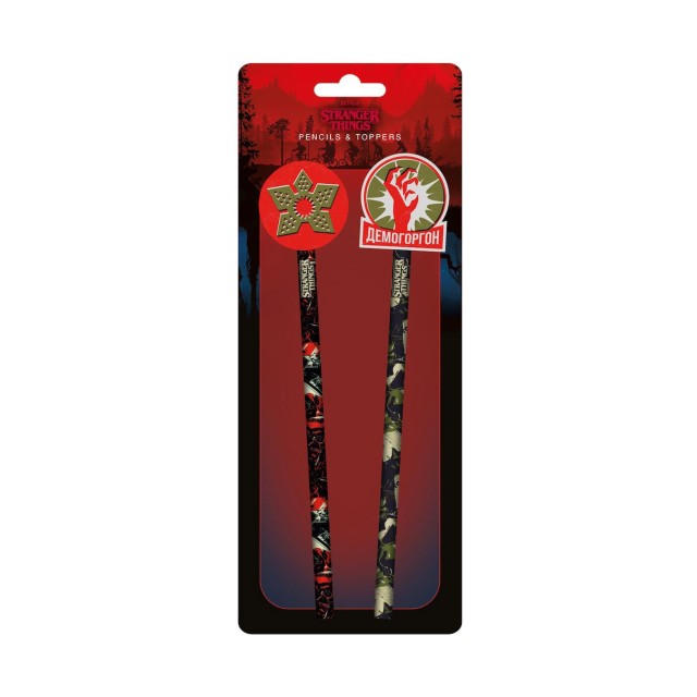 Pyramid: Stranger Things 4 - Demogorgons Pencil & Toppers (SR73808)