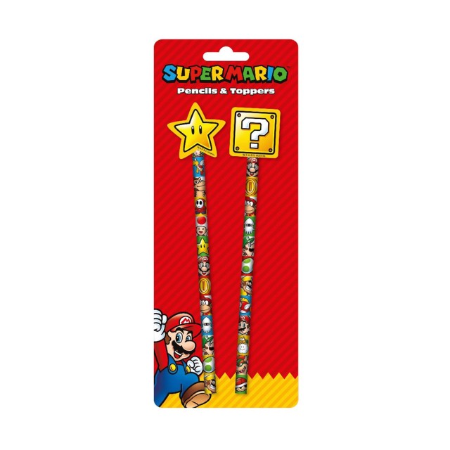 Pyramid Nintendo: Super Mario - Core Pencil Topper 2Pk (SR73432)