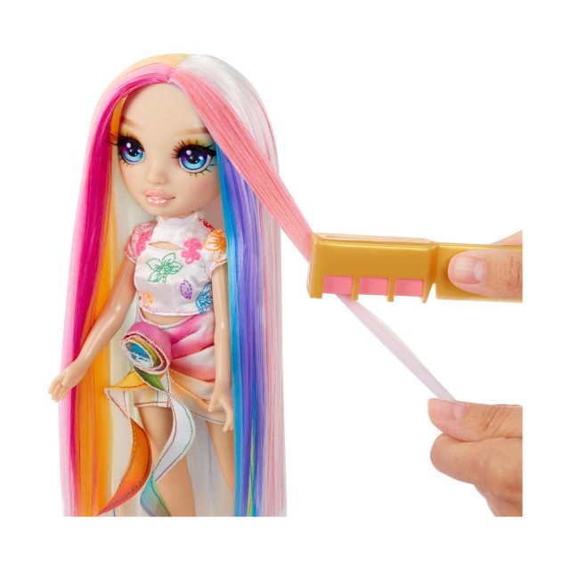 MGA Rainbow High: Design Studio Hair Chalk & Style - Amaya Raine 11” Doll (526780)