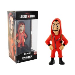 Minix Collectible Figurines: TV Series - La Casa De Papel Berlin with Mask Figure 12 cm (MNX06000)