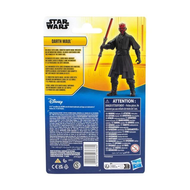 Hasbro Disney: Star Wars - Darth Maul 10cm Action Figure (G0142)