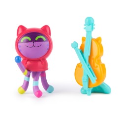 Spin Master Gabby's Dollhouse: Cat-Errific Celebration - 'Daniel James 'DJ' Cat' & Cello (20149926)