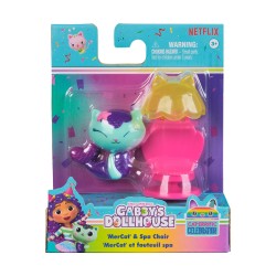 Spin Master Gabby's Dollhouse: Cat-Errific Celebration - 'MerCat' & Spa Chair (20149928)