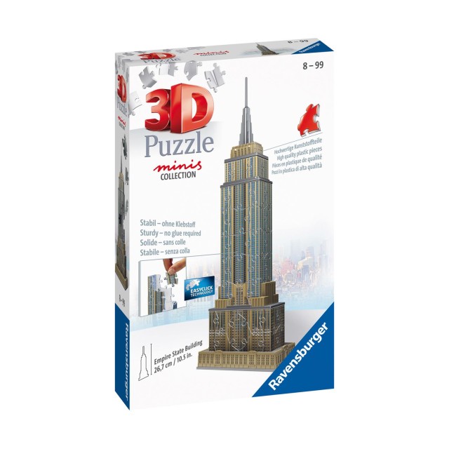 Ravensburger 3D Puzzle: Minis - Empire State Building (66 pcs) (11271)