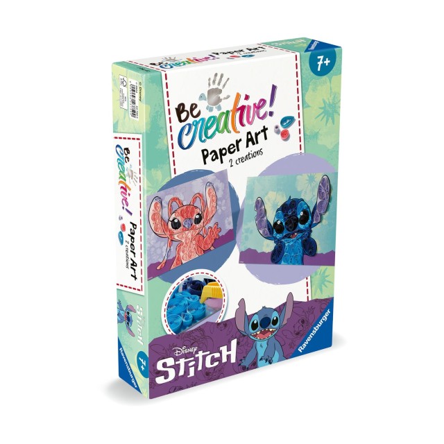 Ravensburger Disney: Be Creative! Paper Art - Stitch & Angel (23750)