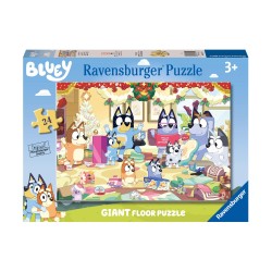 Ravensburger Giant Floor Puzzle: Bluey - Christmas with Bluey (24 pcs) (03171)