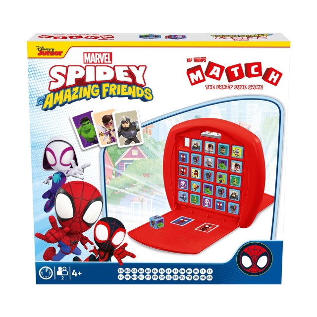 Winning Moves: Top Trumps Match - Spidey & Friends (English Language) (WM04798-ML1-6)