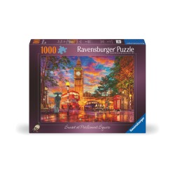 Ravensburger Puzzle: London - Sunset at Parliament Square (1000 pcs) (12000184)