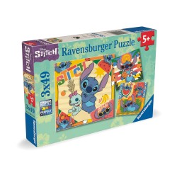 Ravensburger Disney Puzzle: Stitch - Aloha (3x49 pcs) (12004114)