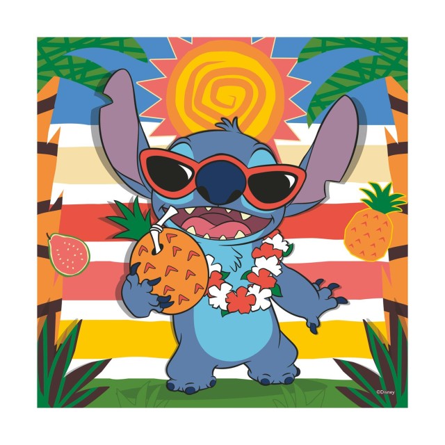 Ravensburger Disney Puzzle: Stitch - Aloha (3x49 pcs) (12004114)