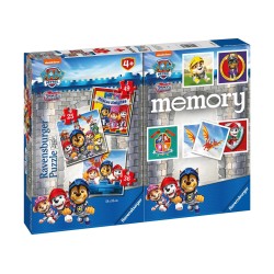 Ravensburger Memory® + 3 Puzzle: Paw Patrol - Rescue Knights (20983)