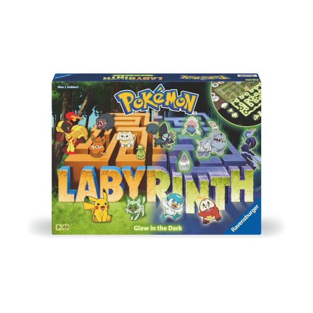 Ravensburger Board Game: Labyrinth - Pokemon Glow in the Dark (22839)