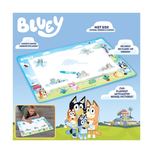 Giochi Preziosi Bluey: Aquamagic Art Mat (BLY20000)