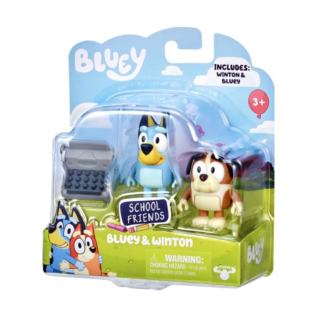 Giochi Preziosi Bluey: School Friends - Bluey & Winton Figures (BLY88000)
