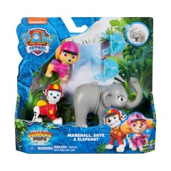 Spin Master Paw Patrol: Jungle Pups - Marshall,Skye & Elephant Figures (20143983)