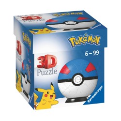 Ravensburger 3D Puzzle: Pokemon - Great Ball (55 pcs) (11265)
